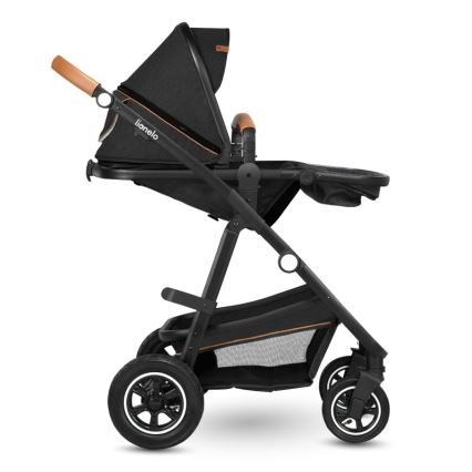 Lionelo - Poussette combinée 2 en 1 AMBER Gris Graphite