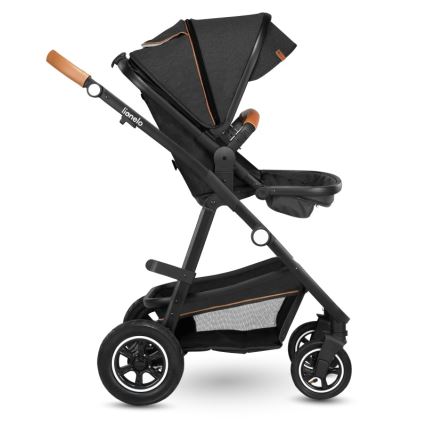 Lionelo - Poussette combinée 2 en 1 AMBER Gris Graphite