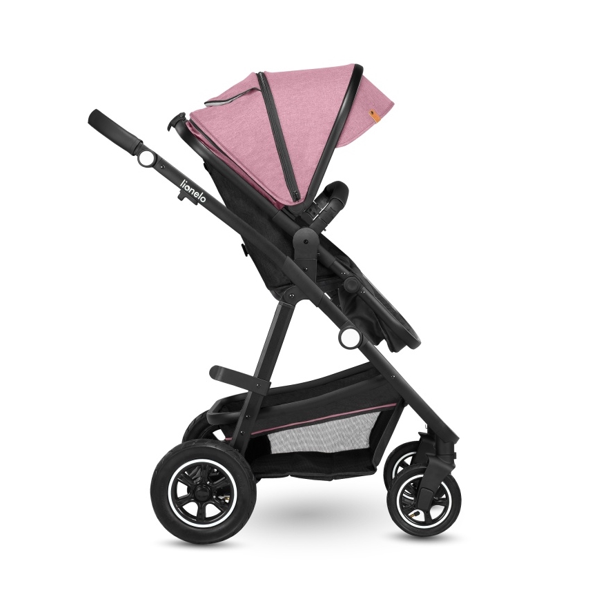 Lionelo - Poussette combinée 2 en 1 AMBER Pink Rose