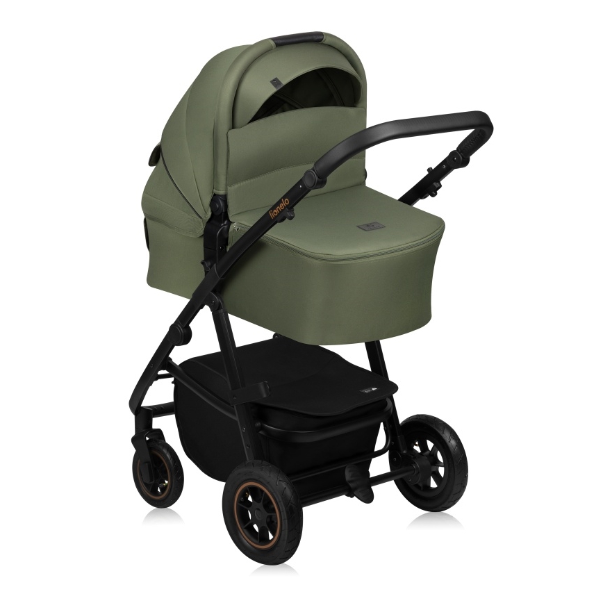 Lionelo - Poussette combinée 2 en 1 AMBER PLUS Green Forest