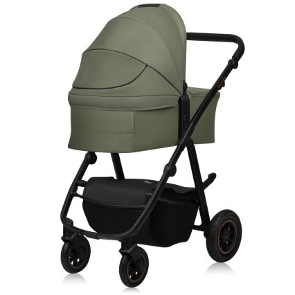 Lionelo - Poussette combinée 2 en 1 AMBER PLUS Green Forest