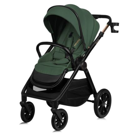 Lionelo - Poussette combinée 2-en-1 LAYLA Green Forest