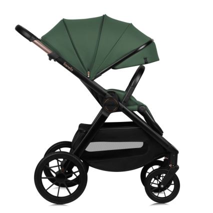 Lionelo - Poussette combinée 2-en-1 LAYLA Green Forest