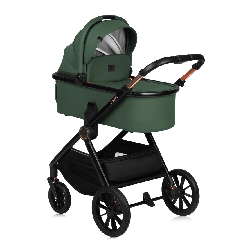 Lionelo - Poussette combinée 2-en-1 LAYLA Green Forest