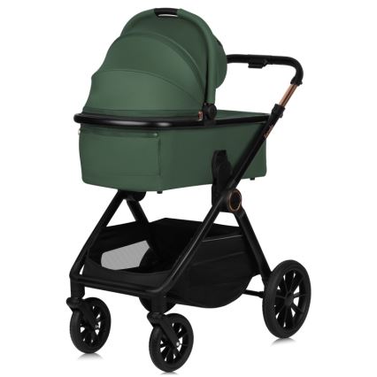 Lionelo - Poussette combinée 2-en-1 LAYLA Green Forest