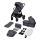 Lionelo - Poussette combinée 2-en-1 LAYLA Grey Stone