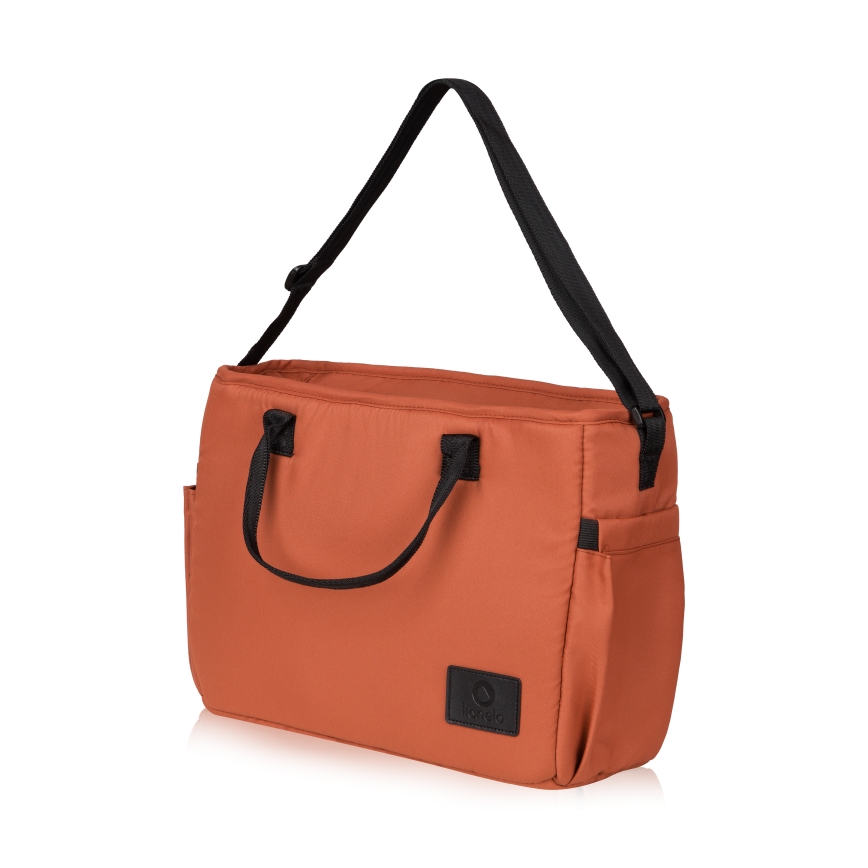 Lionelo - Poussette combinée 2-en-1 LAYLA Marron rouille