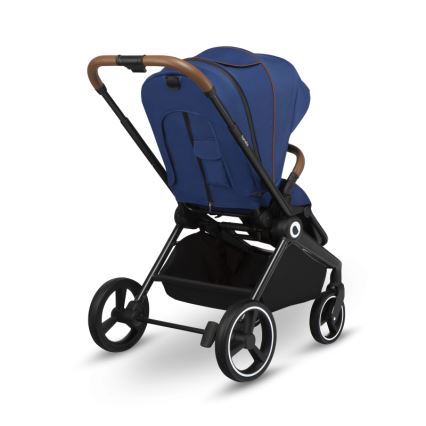 Lionelo - Poussette combinée 2-en-1 MIKA Bleu marine