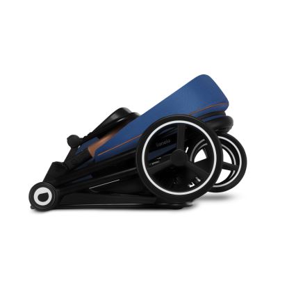 Lionelo - Poussette combinée 2-en-1 MIKA Bleu marine