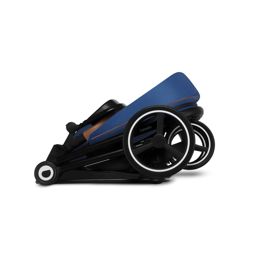 Lionelo - Poussette combinée 2-en-1 MIKA Blue Navy