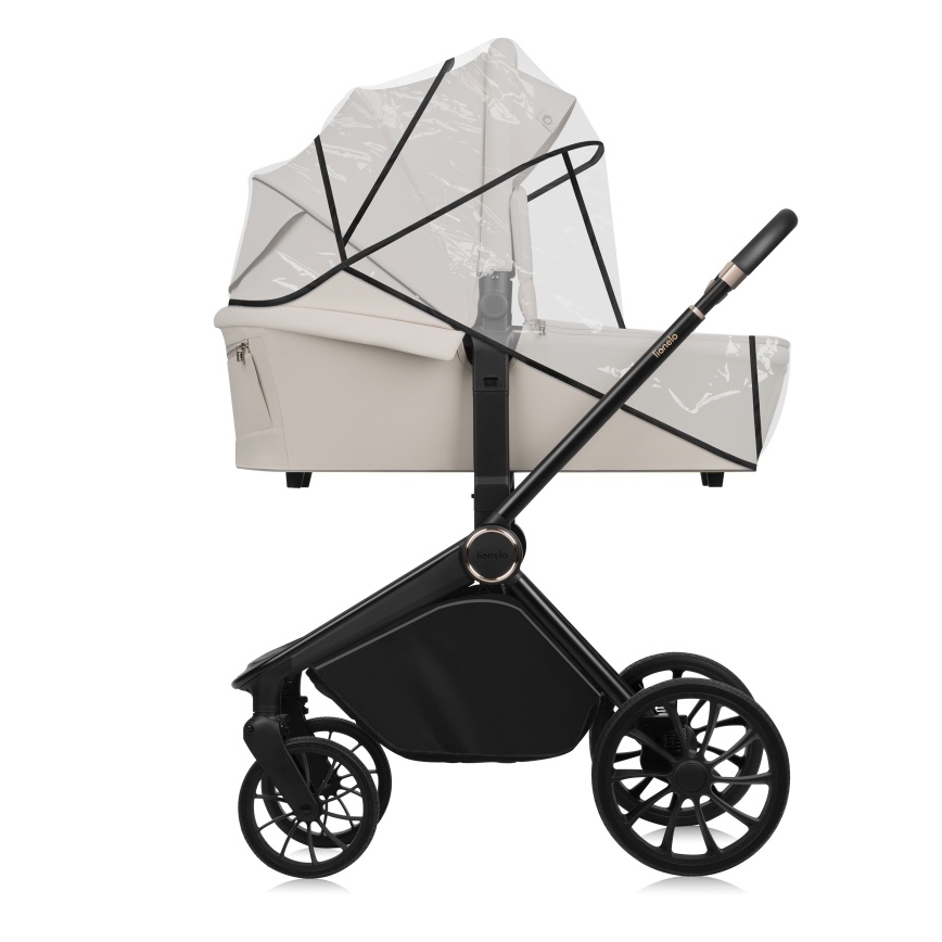 Lionelo - Poussette combinée 2 en 1 MIKA PLUS Beige Sable
