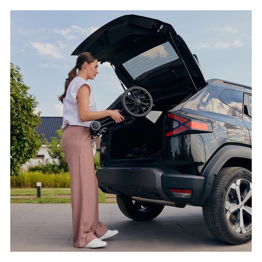 Lionelo - Poussette combinée 2-en-1 MIKA PLUS Gris pierre