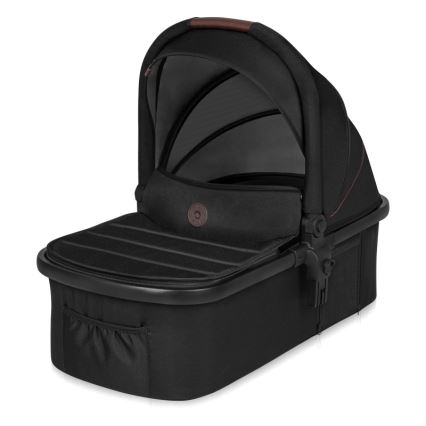 Lionelo - Poussette combinée 3-en-1 AMBER Noir/Argent