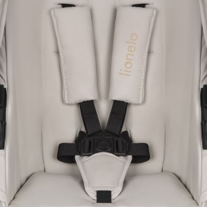Lionelo - Poussette combinée 3 en 1 AMBER PLUS Beige sable