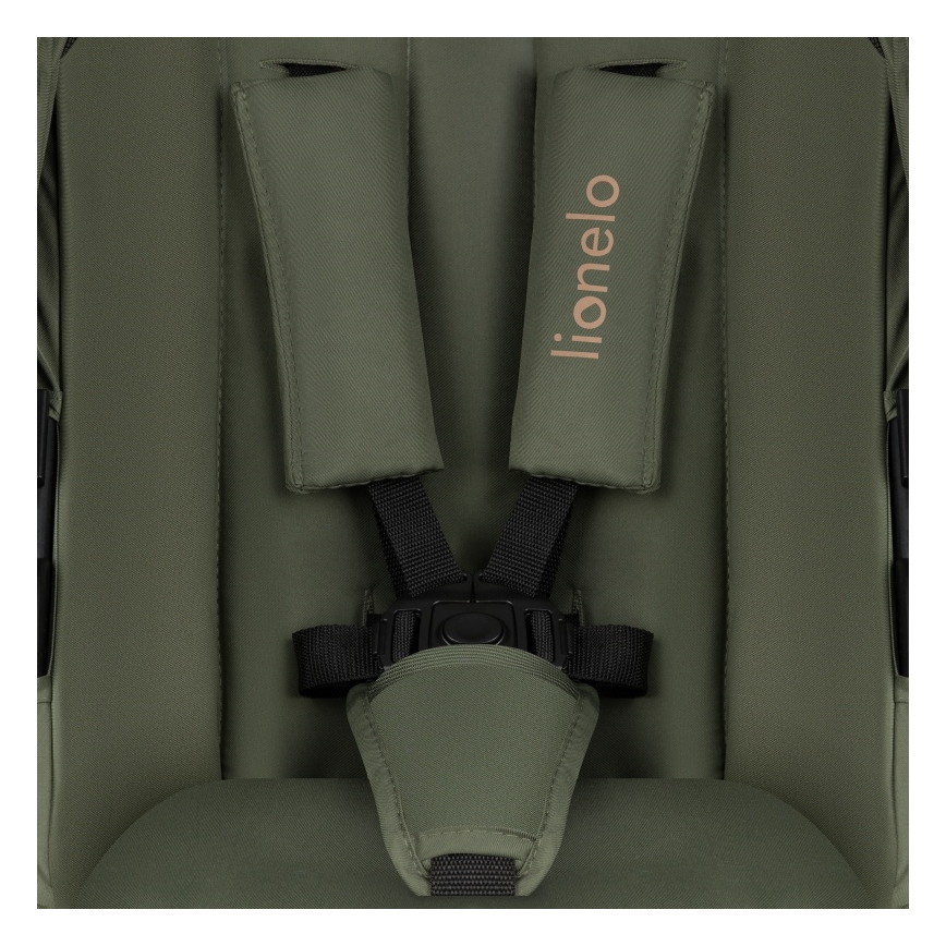 Lionelo - Poussette combinée 3 en 1 AMBER PLUS Green Forest