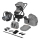Lionelo - Poussette combinée 3-en-1 BIANKA Gris pierre