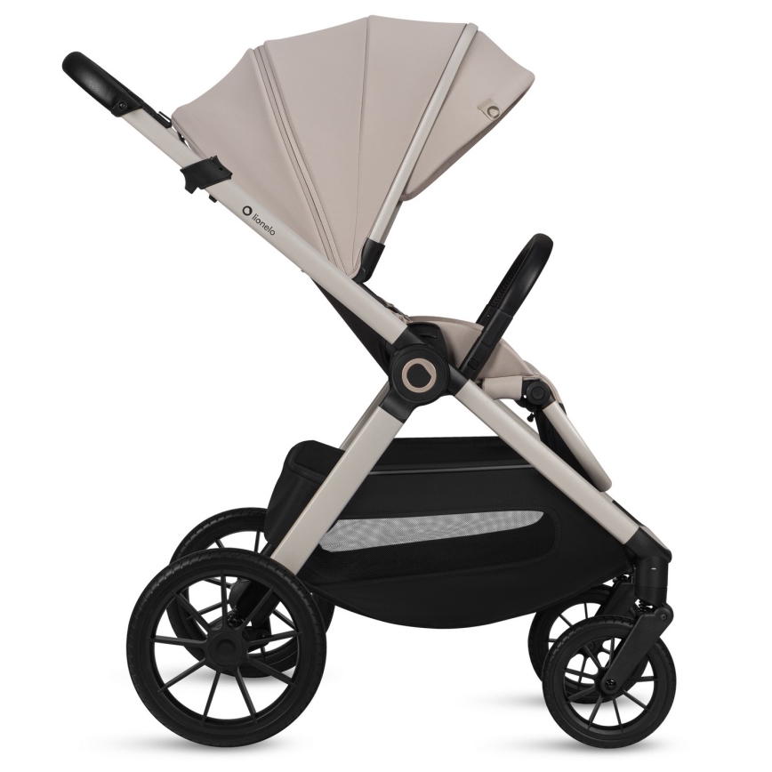 Lionelo - Poussette combinée 3-en-1 LAYLA Beige Sable