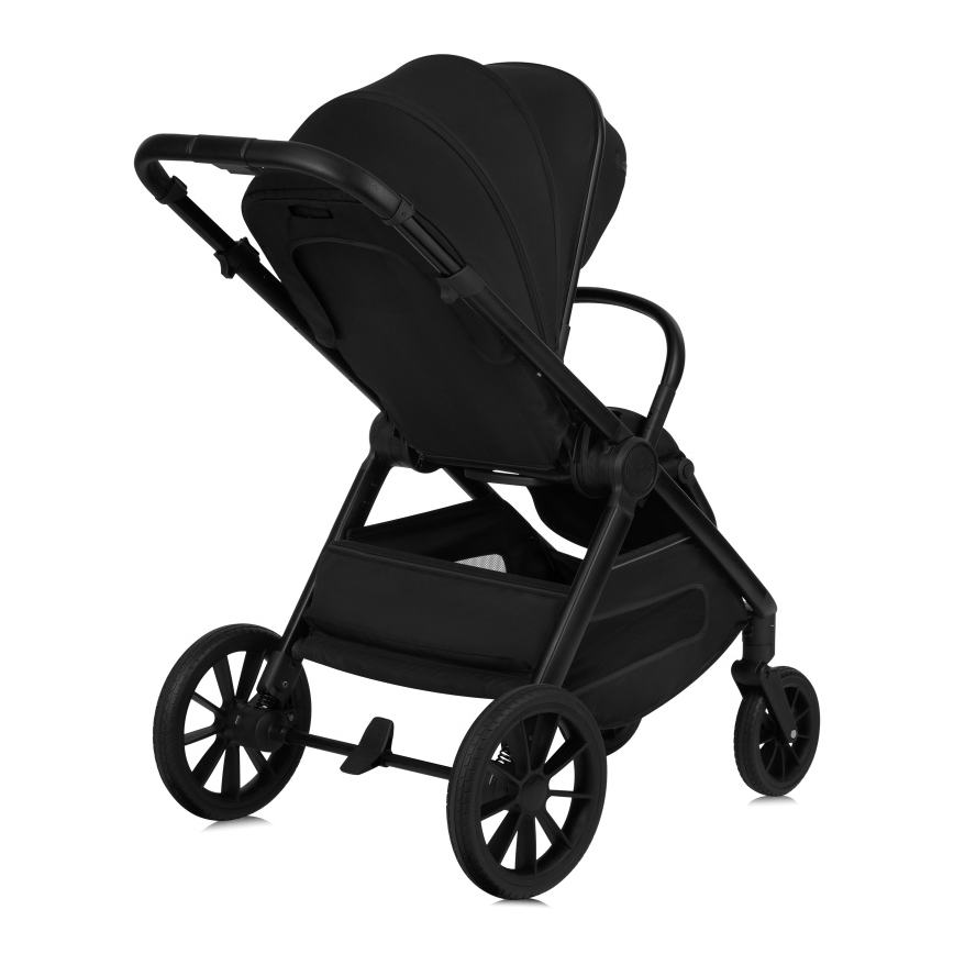 Lionelo - Poussette combinée 3-en-1 LAYLA Noir Onyx