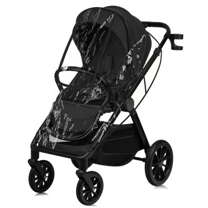 Lionelo - Poussette combinée 3-en-1 LAYLA Noir Onyx