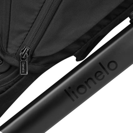 Lionelo - Poussette combinée 3-en-1 LAYLA Noir Onyx