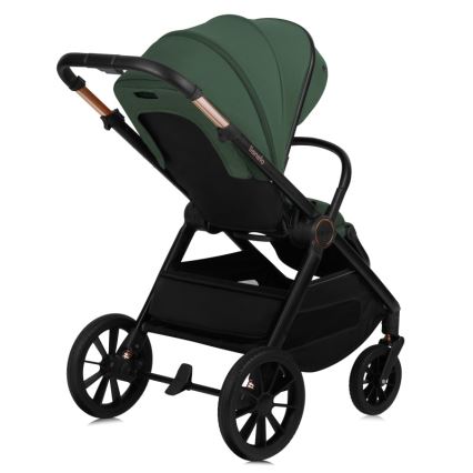 Lionelo - Poussette combinée 3-en-1 LAYLA Vert forêt