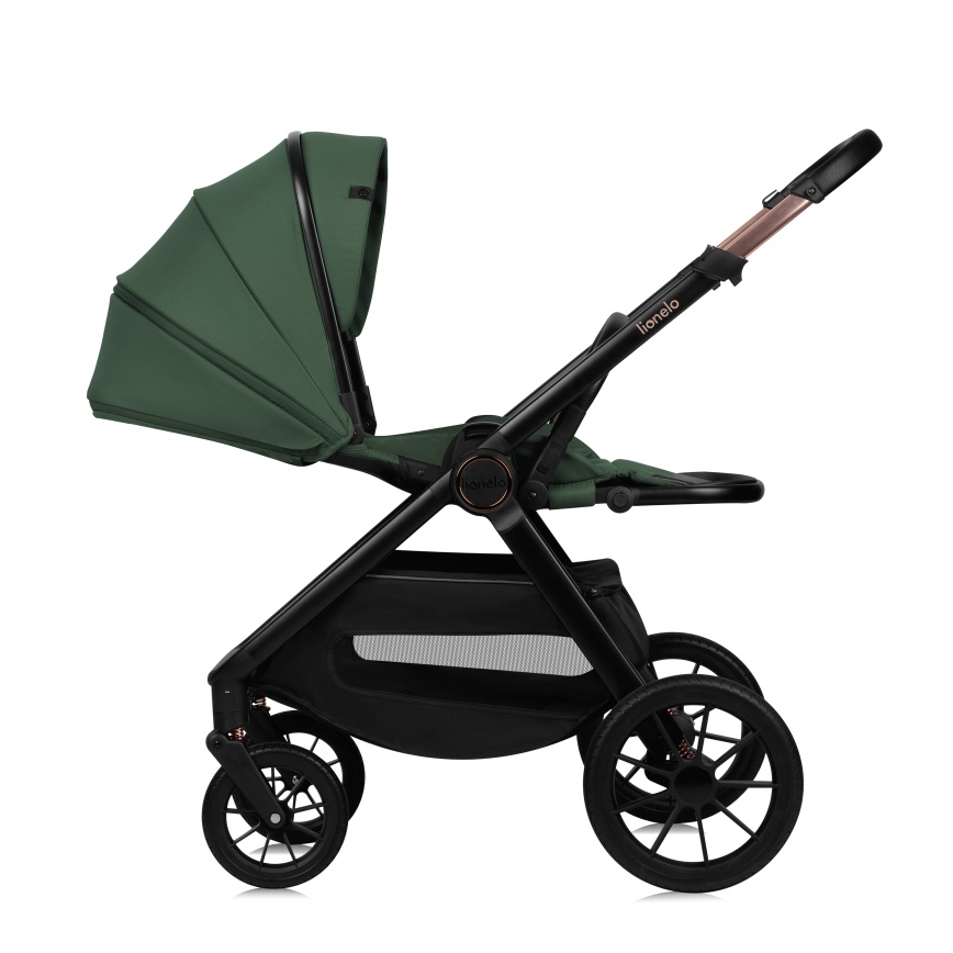 Lionelo - Poussette combinée 3-en-1 LAYLA Vert forêt