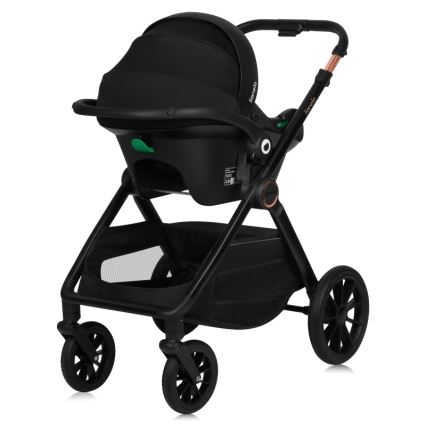 Lionelo - Poussette combinée 3-en-1 LAYLA Vert forêt