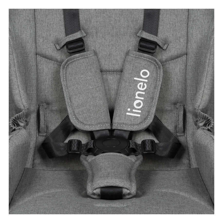 Lionelo - Poussette combinée 3-en-1 MERIL Gris Stone