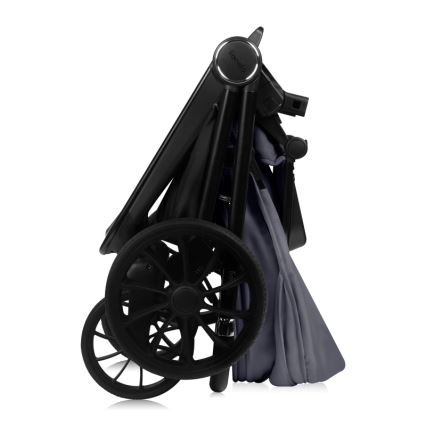 Lionelo - Poussette combinée 3 en 1 MIKA PLUS Grey Stone