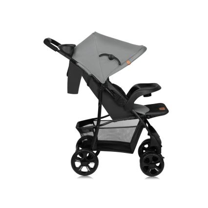 Lionelo - Poussette sport EMMA PLUS gris/noir
