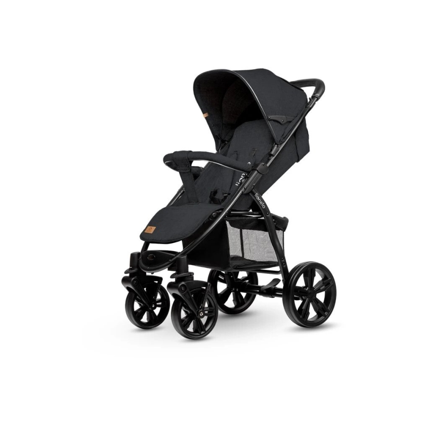 Lionelo - Poussette sportive ANNET PLUS noire