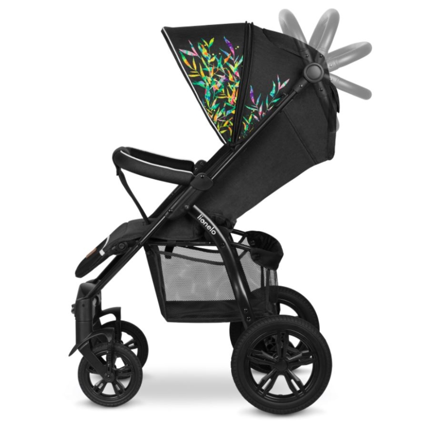 Lionelo - Poussette sportive ANNET TOUR noir/vert