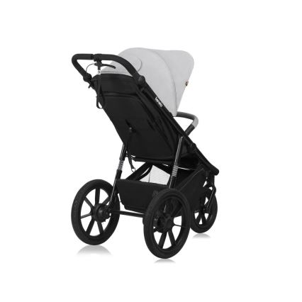 Lionelo - Poussette sportive AZURA noir/gris