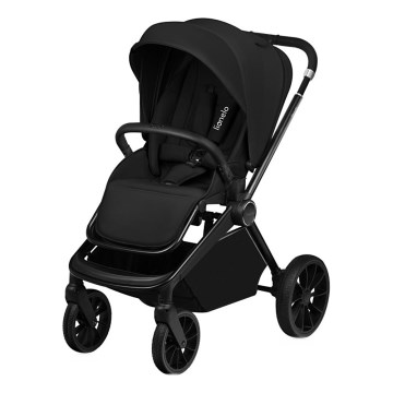 Lionelo - Poussette sportive MIKA PLUS Noir Onyx