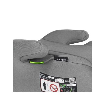 Lionelo - Rehausseur pour voiture LUUK i-Taille 125-150 cm gris
