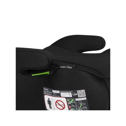 Lionelo - Rehausseur pour voiture LUUK i-Taille 125-150 cm noir