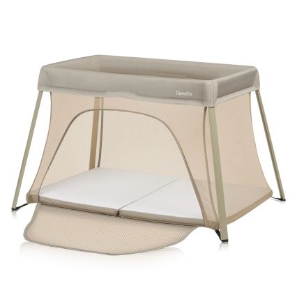 Lionelo - Reisbed 3-in-1 ALICE Beige Olijfgroen
