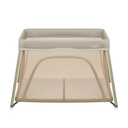 Lionelo - Reisbed 3-in-1 ALICE Beige Olijfgroen