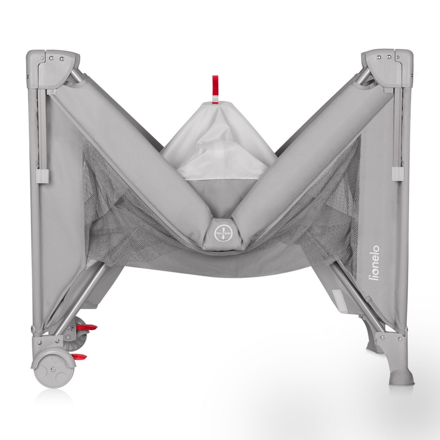 Lionelo - Reisbed 3-in-1 ELLEN Grijs Concrete