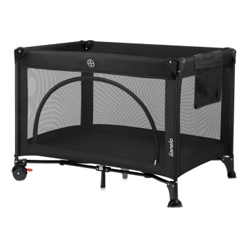 Lionelo - Reisbed LAURA Black Carbon