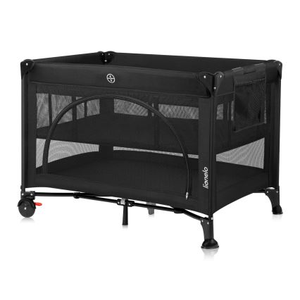 Lionelo - Reisbed LAURA Black Carbon