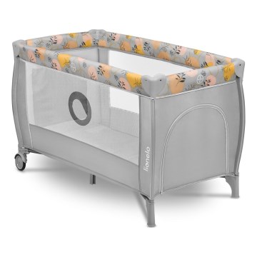 Lionelo - Reisbed STEFI PLUS Roze/Geel
