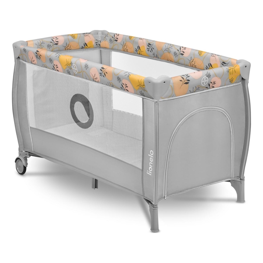 Lionelo - Reisbed STEFI PLUS Roze/Geel