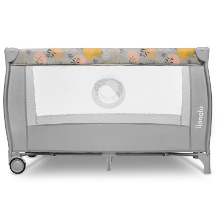 Lionelo - Reisbed STEFI PLUS Roze/Geel