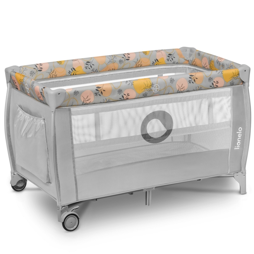 Lionelo - Reisbed STEFI PLUS Roze/Geel