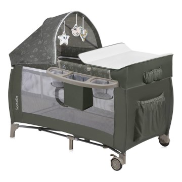 Lionelo - Reisbed SVEN PLUS Beige Olijf