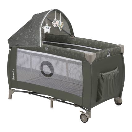 Lionelo - Reisbed SVEN PLUS Beige Olijf
