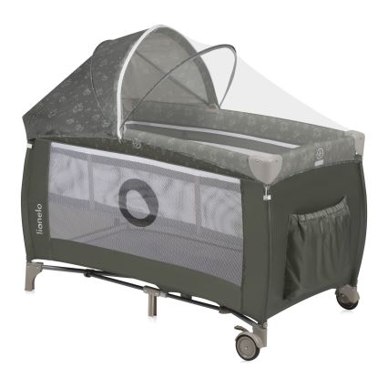 Lionelo - Reisbed SVEN PLUS Beige Olijf