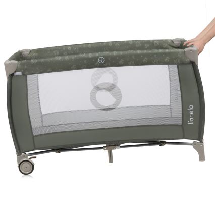 Lionelo - Reisbed SVEN PLUS Beige Olijf