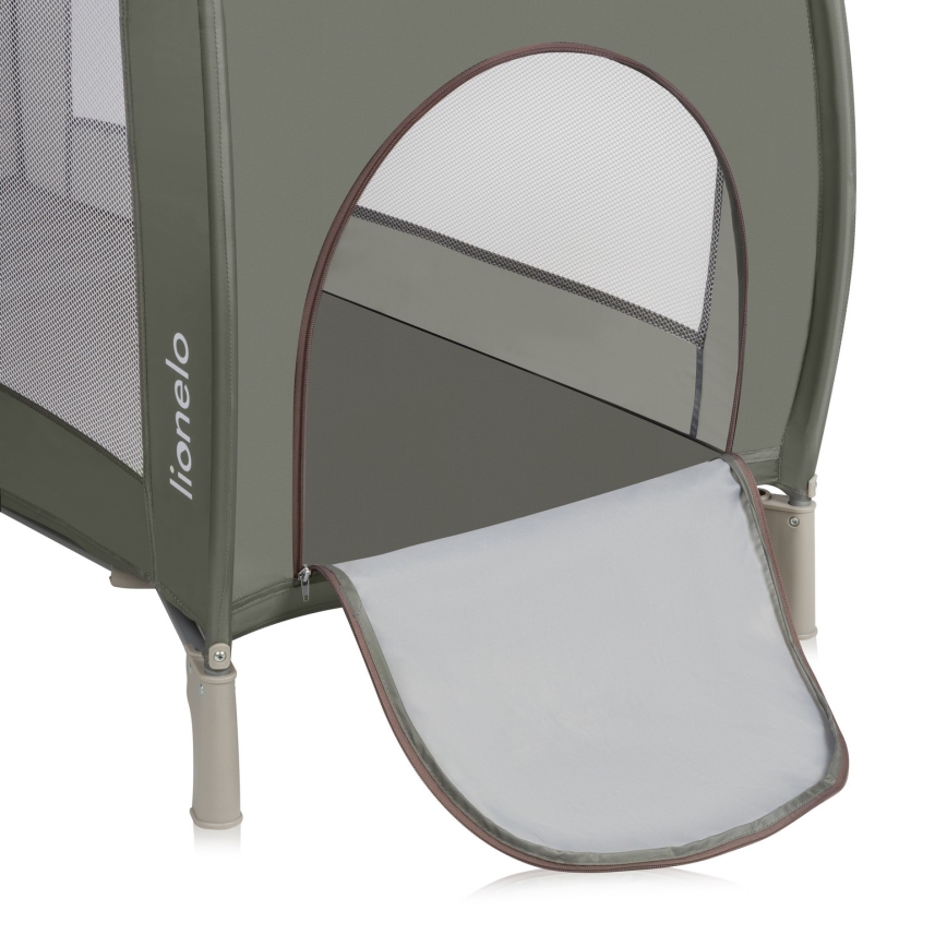 Lionelo - Reisbed SVEN PLUS Beige Olijf